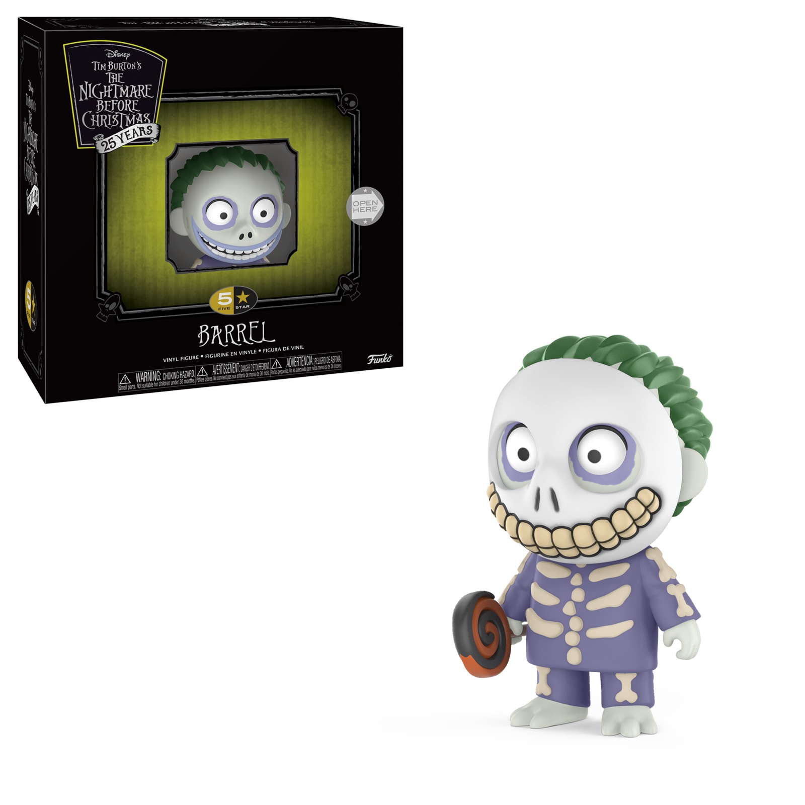 Nightmare Before Christmas: Barrel - 5-Star Vinyl Figure