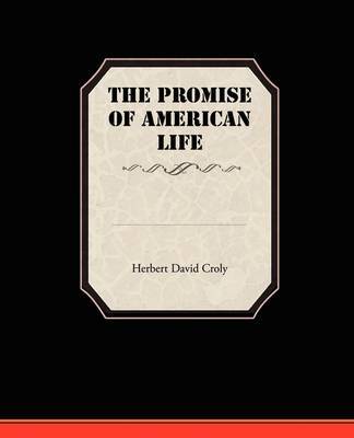 The Promise of American Life by Herbert David Croly image