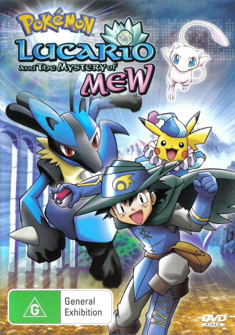 Pokemon - Movie 8: Lucario And The Mystery Of Mew on DVD