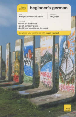 Teach Yourself Beginner's German by Rosi McNab image