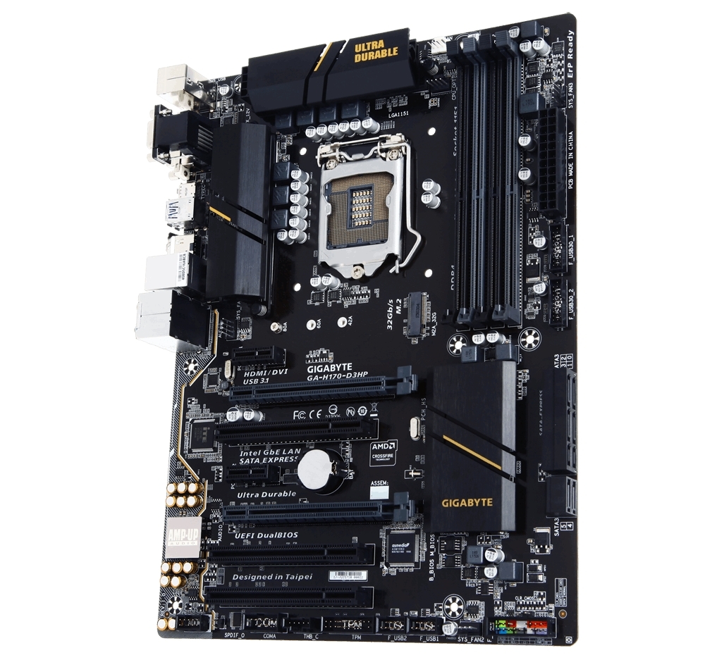 Gigabyte GAH170D3HP Motherboard at Mighty Ape NZ