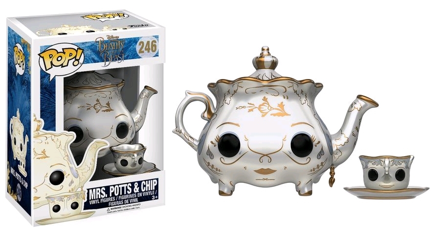 Beauty & the Beast (2017) - Mrs. Potts & Chip Pop! Vinyl Figure image