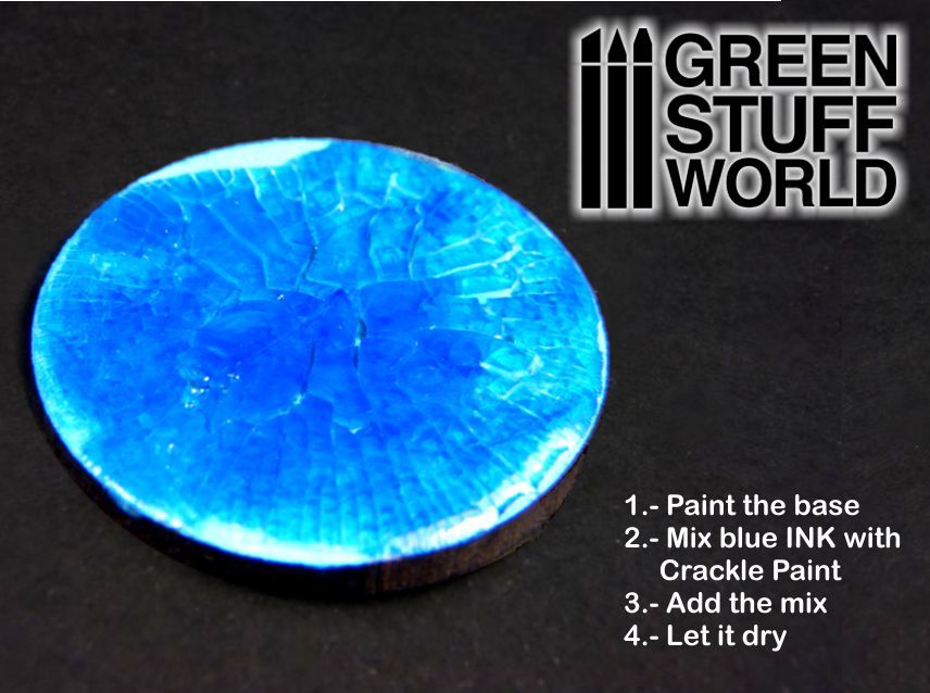 Green Stuff World: Crystal Clear Crackle Paint (20ml)