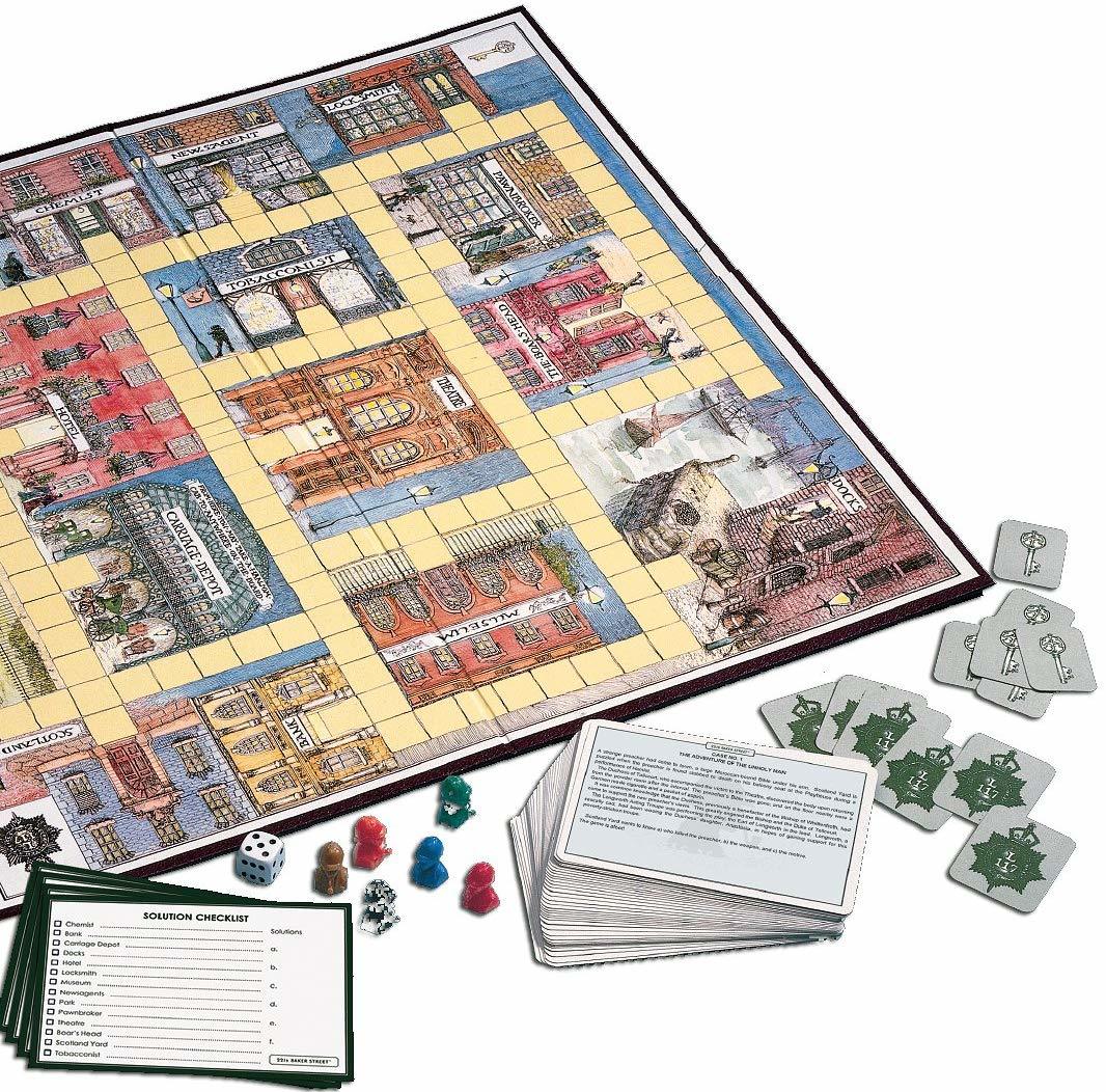 221b Baker Street: The Sherlock Holmes Master Detective Game