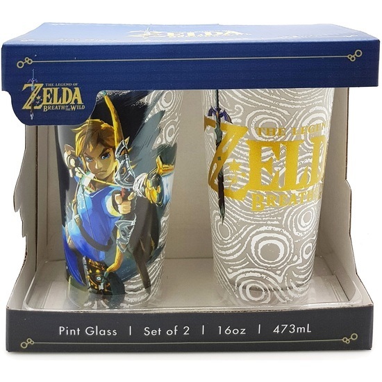 Legend of Zelda: Pint Glass - Set of 2