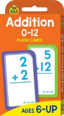 School Zone Addition 0-12 Flash Cards image