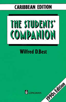 The Student's Companion on Paperback by Wilfred D. Best