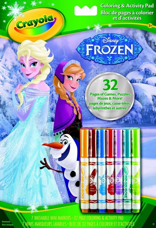 Buy Crayola Colouring & Activity Pads Frozen at Mighty Ape NZ