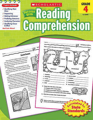 Scholastic Success with Reading Comprehension, Grade 4 Workbook image