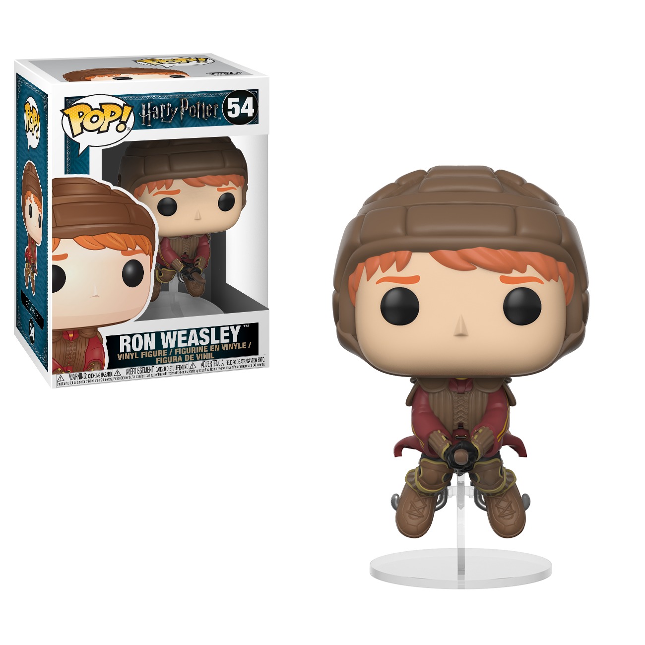 Harry Potter - Ron on Broom Pop! Vinyl Figure image
