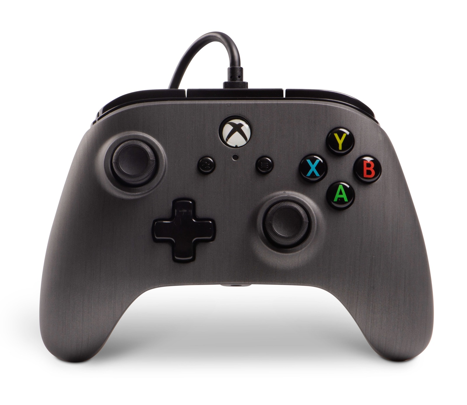 Xbox One Enhanced Wired Controller - Brushed Gunmetal for Xbox One image