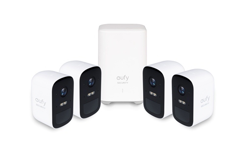 eufy: Security Cam Mini 4 Pack + Home Base