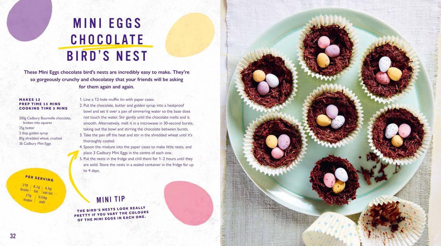 The Cadbury Mini Eggs Cookbook on Hardback by Cadbury