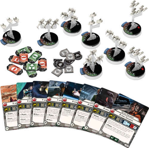 Star Wars Armada Rebel Fighter Squadrons