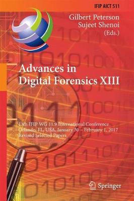 Advances in Digital Forensics XIII image