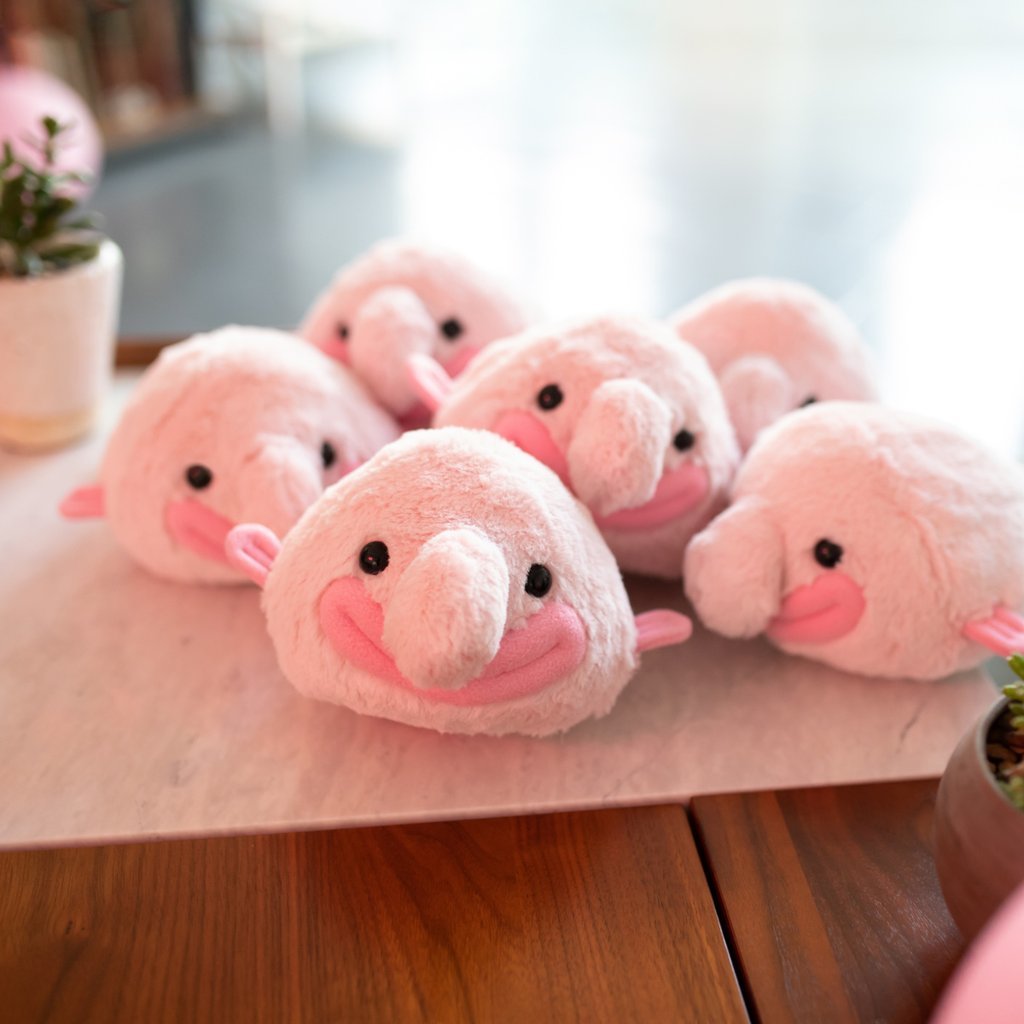 Mini Blobfish (Smiling Edition) - Mini Plush image