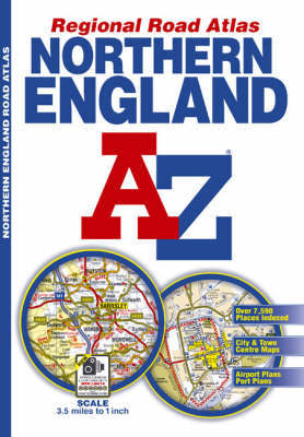 Northern England Regional Road Atlas by Geographers A-Z Map Company image