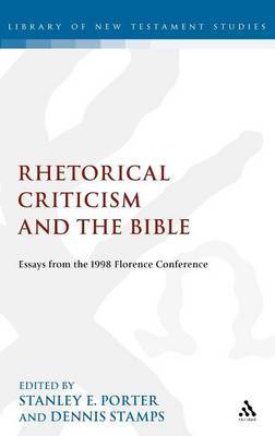 Rhetorical Criticism and the Bible image