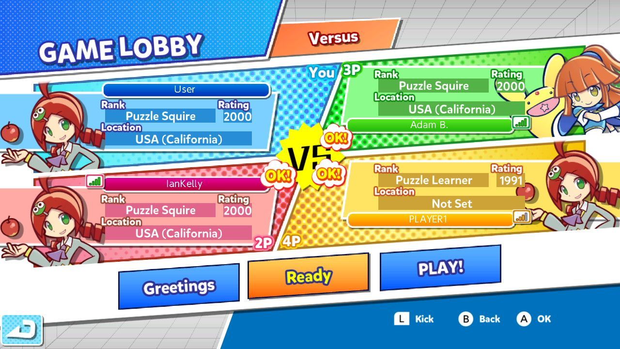 Puyo Puyo Tetris on PS4