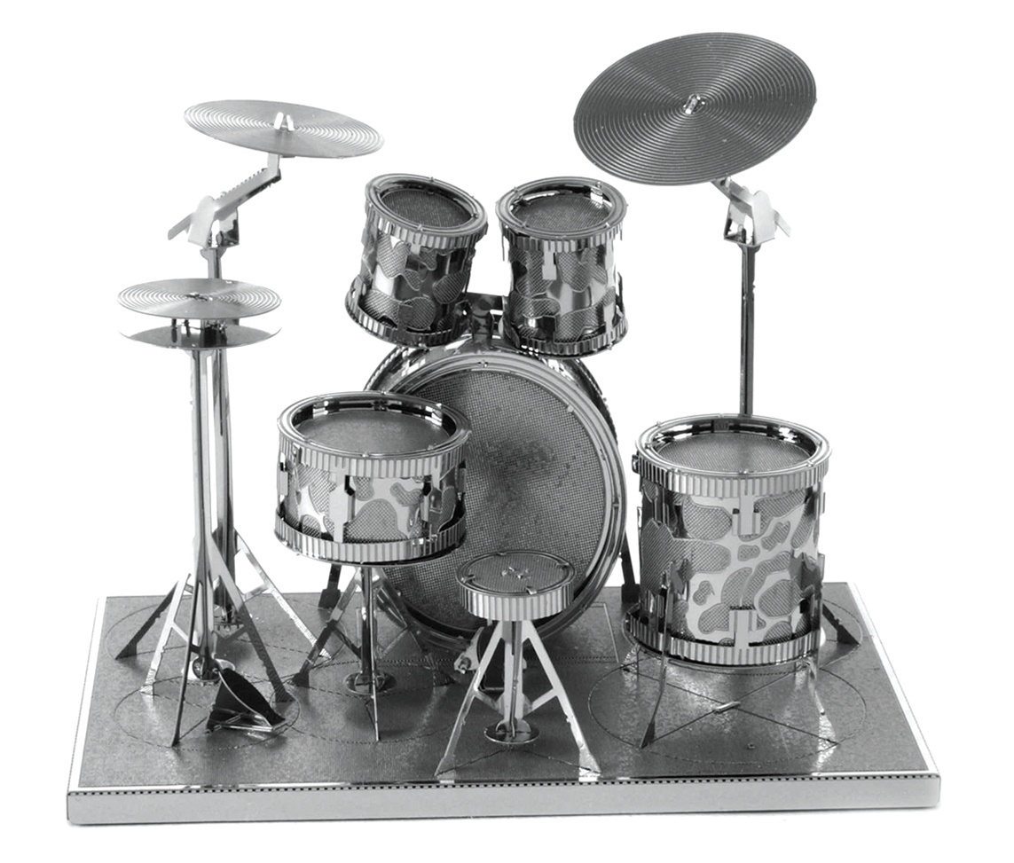 Metal Earth: Drum Set - Model Kit image