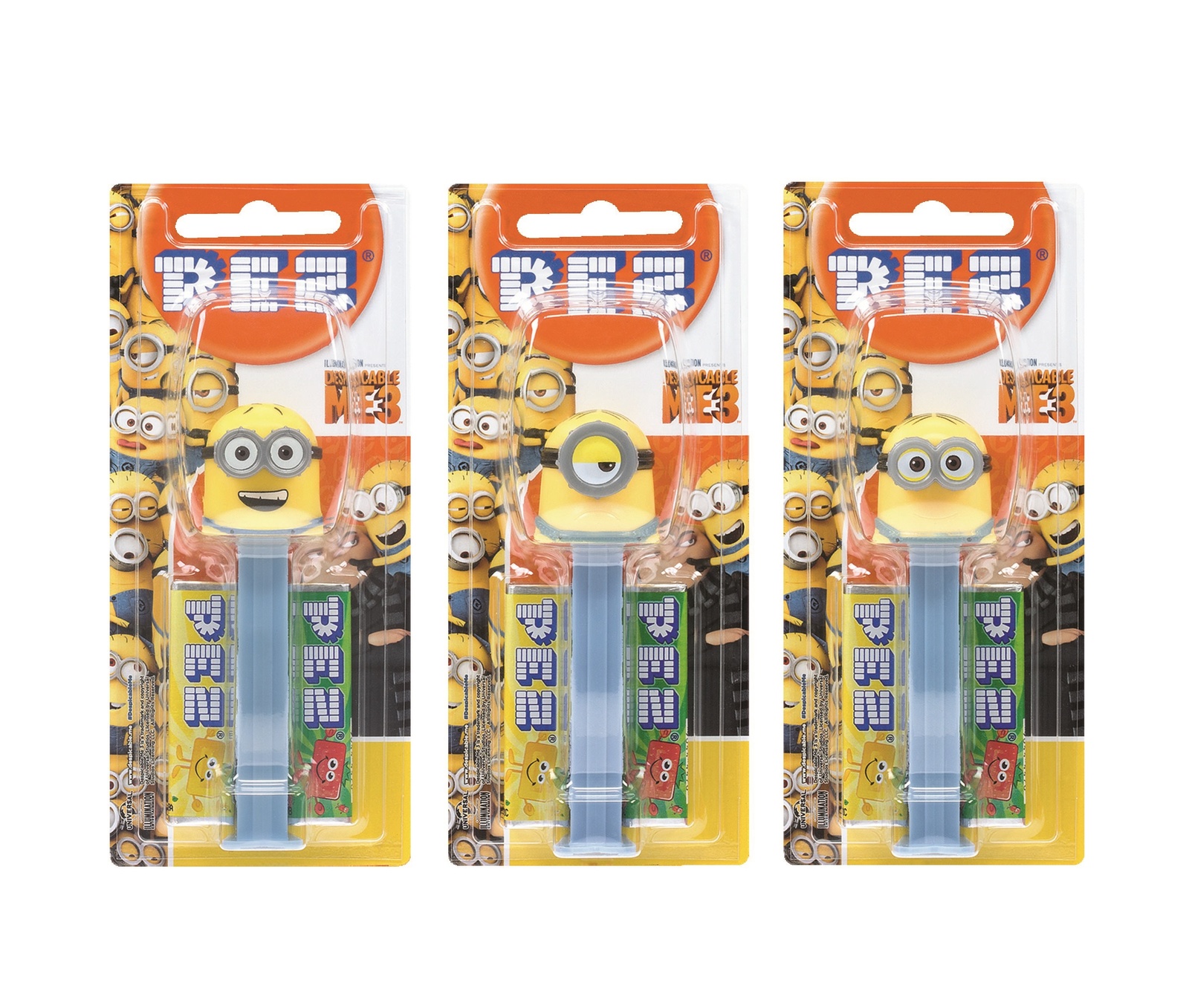 PEZ: Despicable Me 3 Candy Dispenser - 17g (Assorted) image