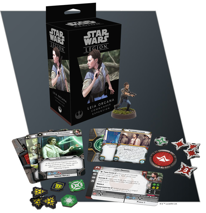 Star Wars Legion: Leia Organa Commander Expansion image