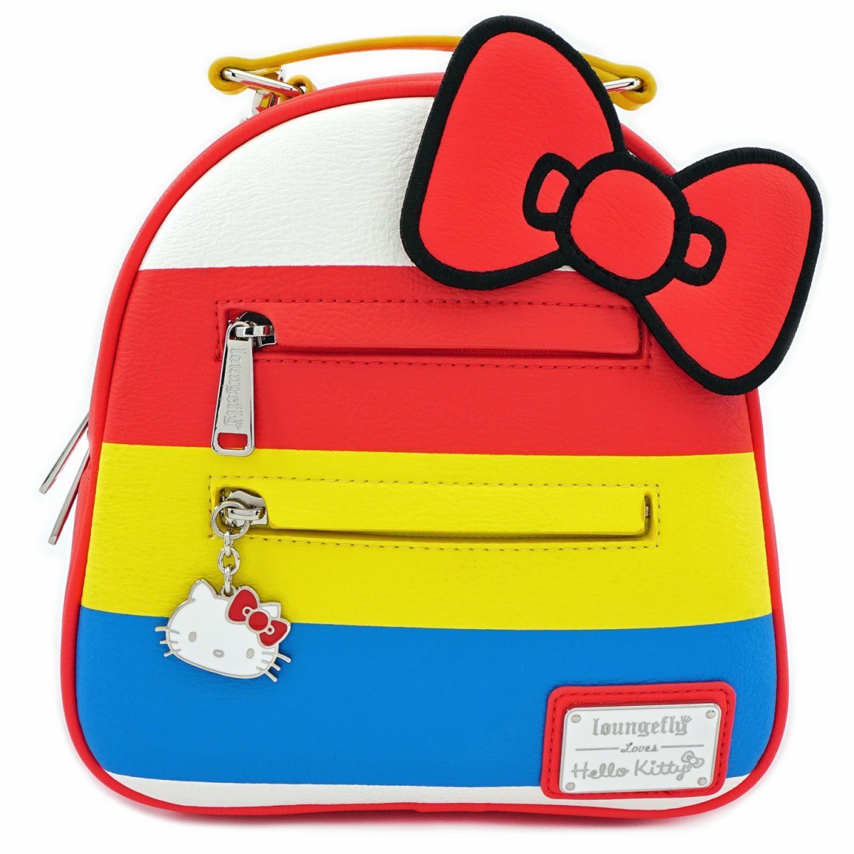 Loungefly: Hello Kitty - Striped with Bow Mini Backpack