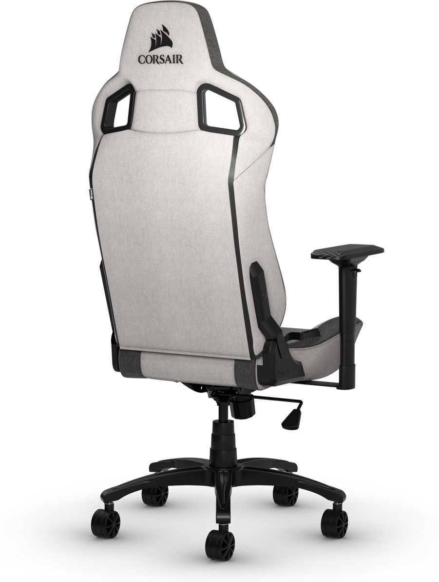 Corsair T3 RUSH Fabric Gaming Chair - Grey & Charcoal