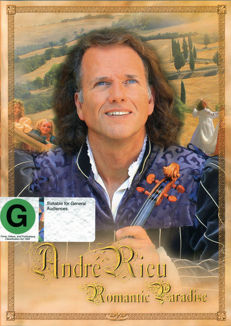 Andre Rieu - Romantic Paradise on DVD image