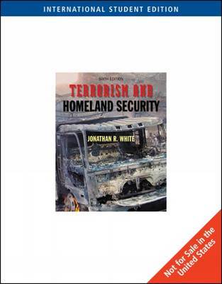 Terrorism and Homeland Security by Jonathan Randall White image