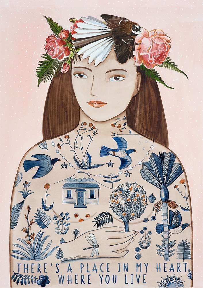 Jane Galloway: A Place In My Heart - Greeting Cards image