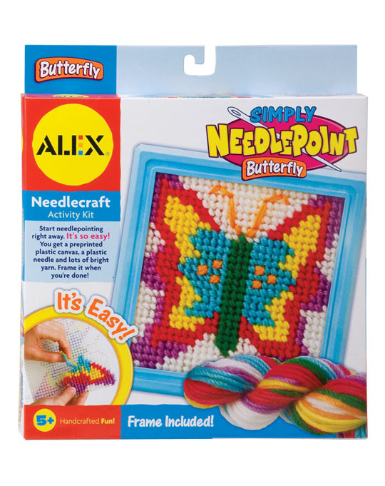Alex: Simply Needlepoint Butterfly image