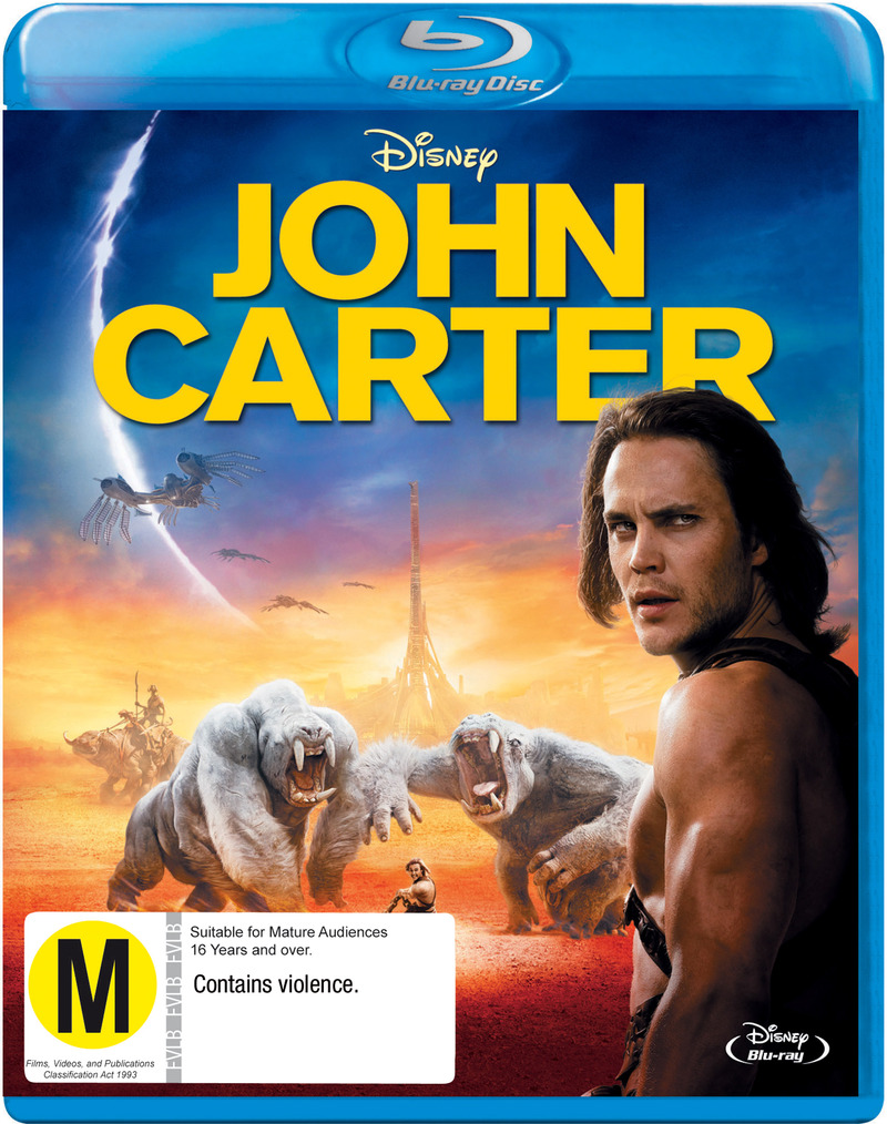John Carter on Blu-ray image