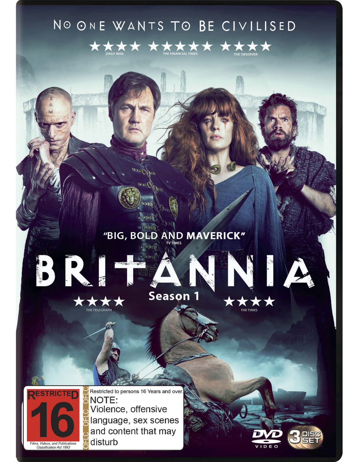 Britannia - The Complete Season One on DVD image