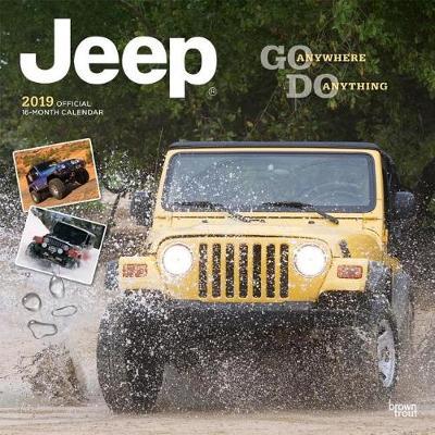 Jeep 2019 Square by Inc Browntrout Publishers image