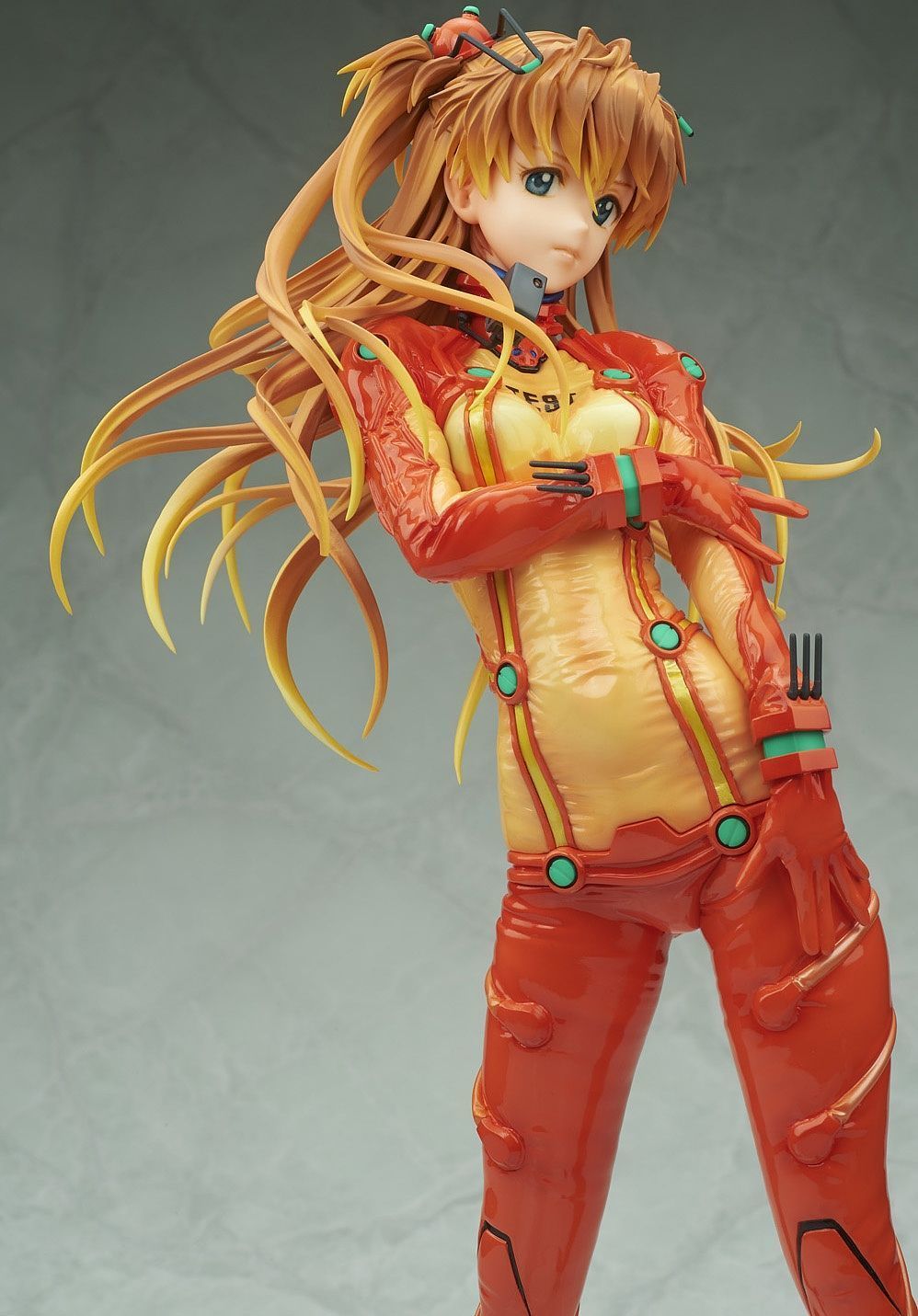Evangelion: 1/4Asuka Langley Shikinami Test Type Plugsuit Ver. - PVC Figure image