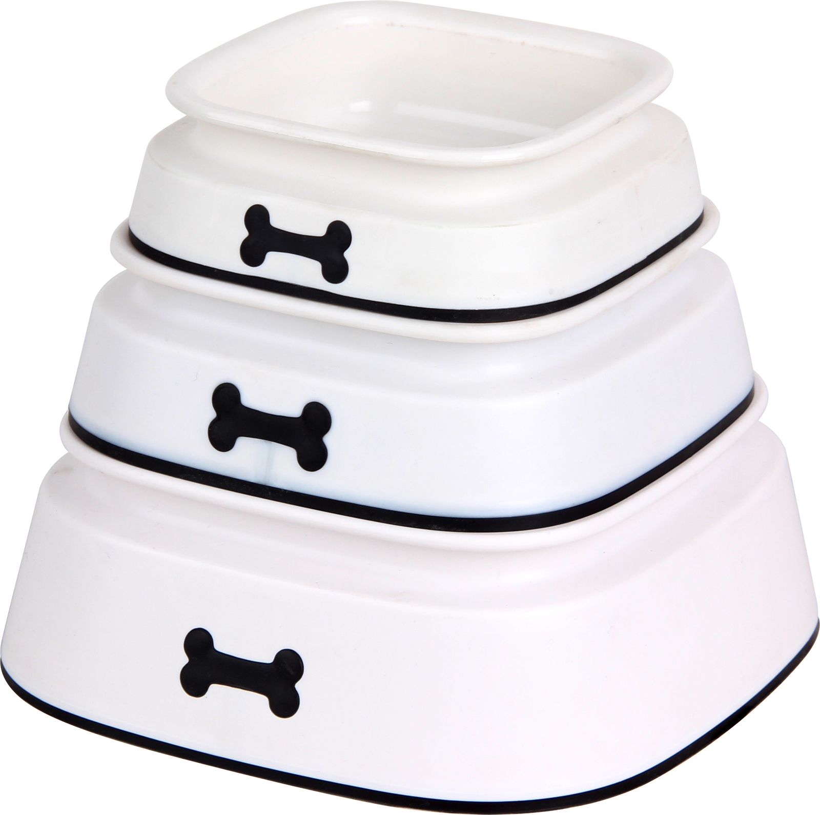 Pawise: Plastic Dog Bowl - Small/300ml image