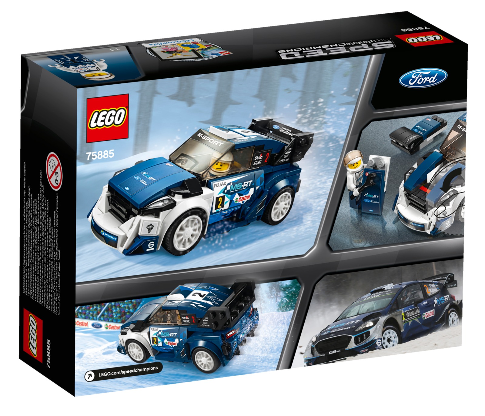 LEGO Speed Champions - Ford Fiesta M-Sport WRC (75885) image