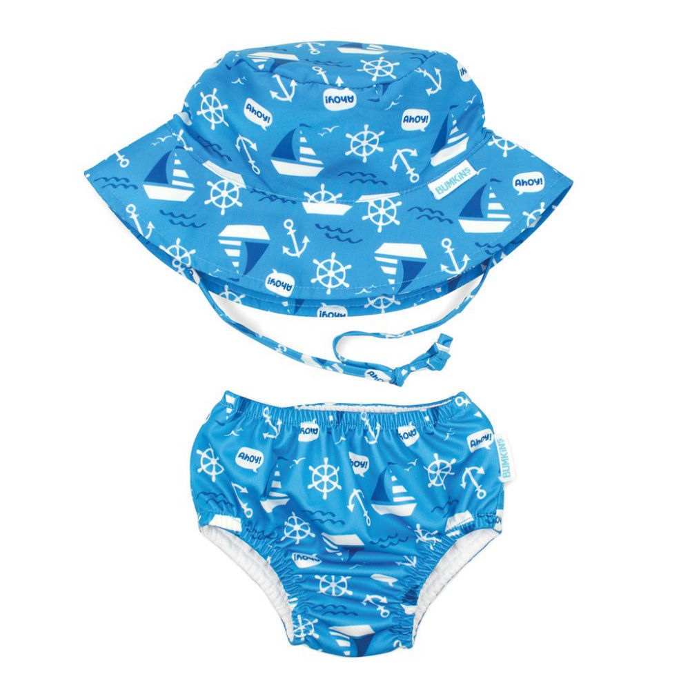 Bumkins: Swim Set - Ahoy! (Medium/12-18 Months) image