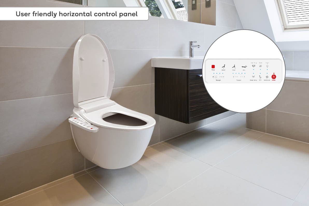 Buy Kogan SmarterHome Smart Antibacterial Wash & Dry Electric Bidet