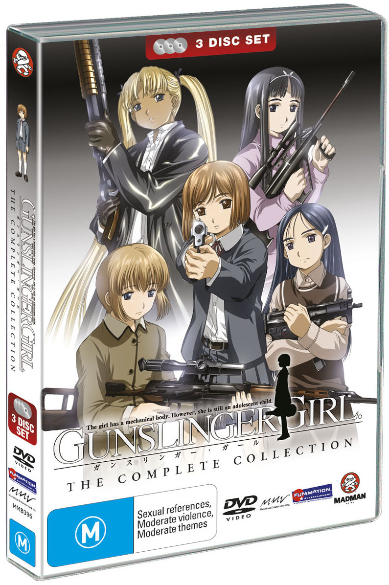 Gunslinger Girl - Complete Collection (3 Disc Slimpack) on DVD image