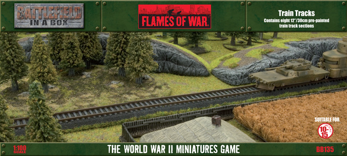 Flames of War - Train Tracks