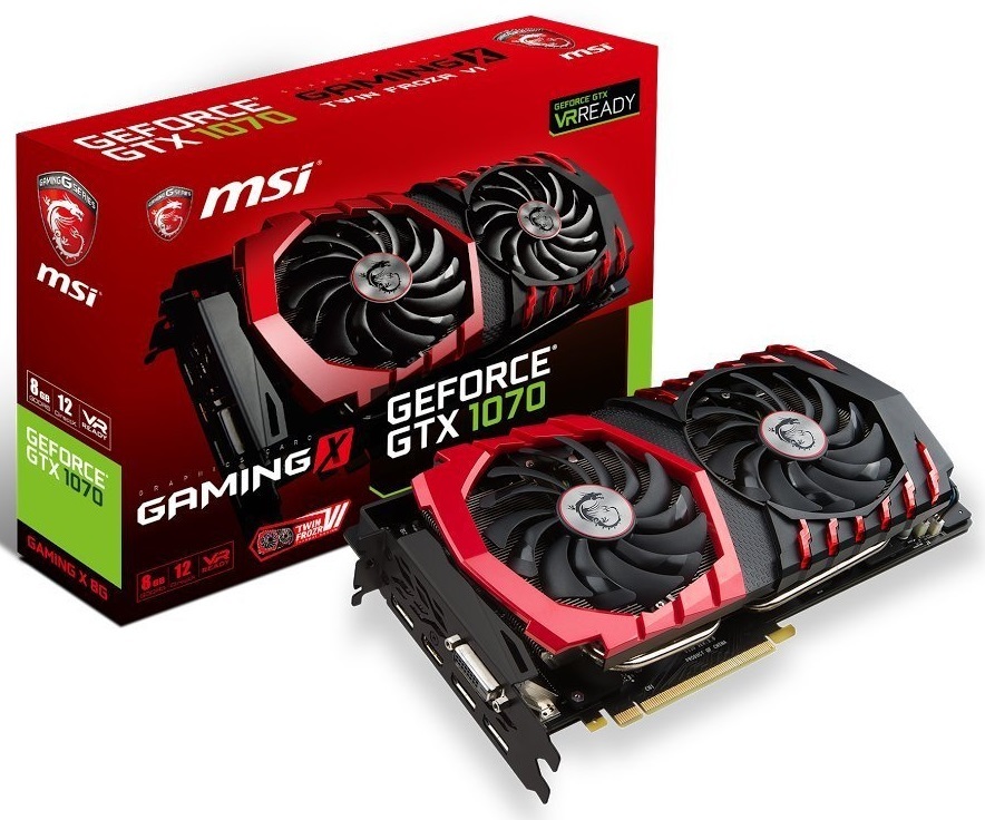 MSI GeForce GTX 1070 Gaming X 8GB Graphics Card image