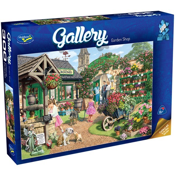 Holdson: 300pce Gallery Series XL Puzzle (Garden Shop)