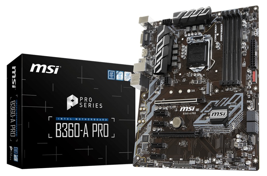 MSI B360-A PRO ATX Motherboard image