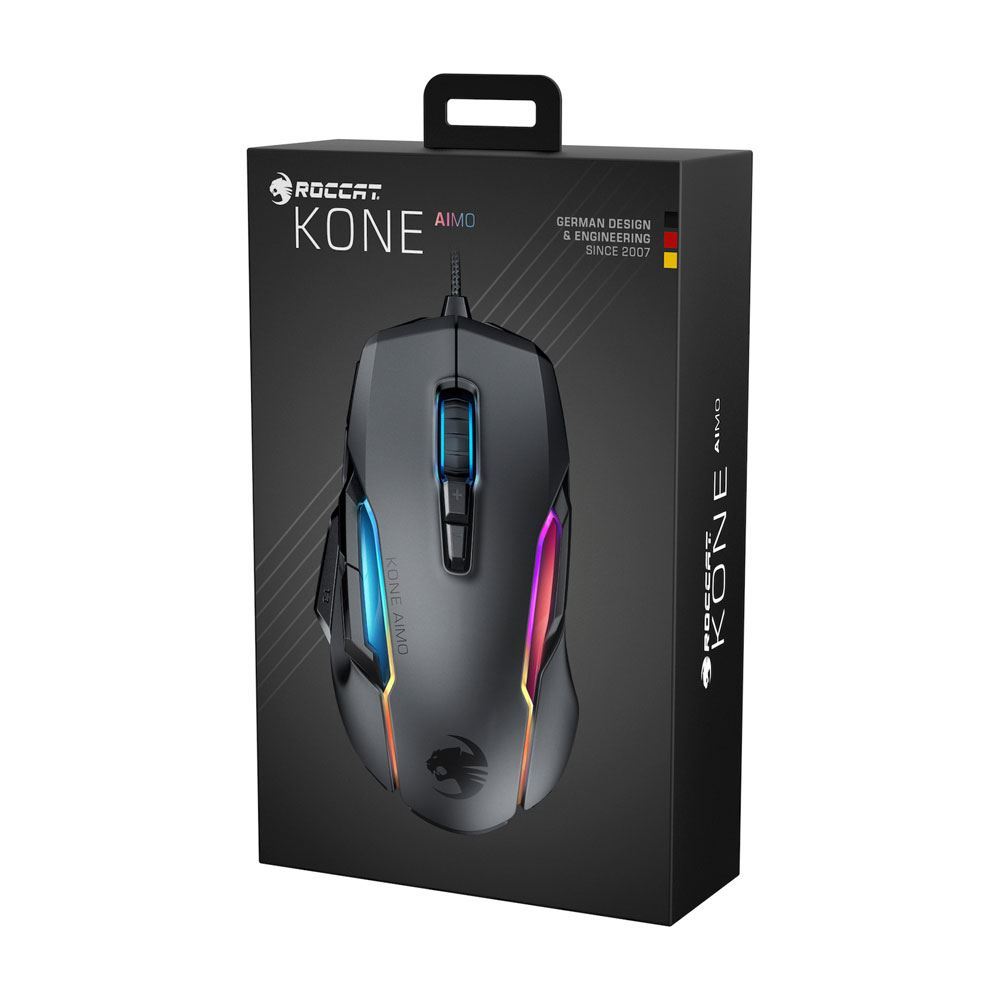 ROCCAT Kone Aimo Remastered Gaming Mouse - Black on PC