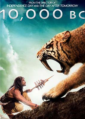 10,000 BC on DVD image