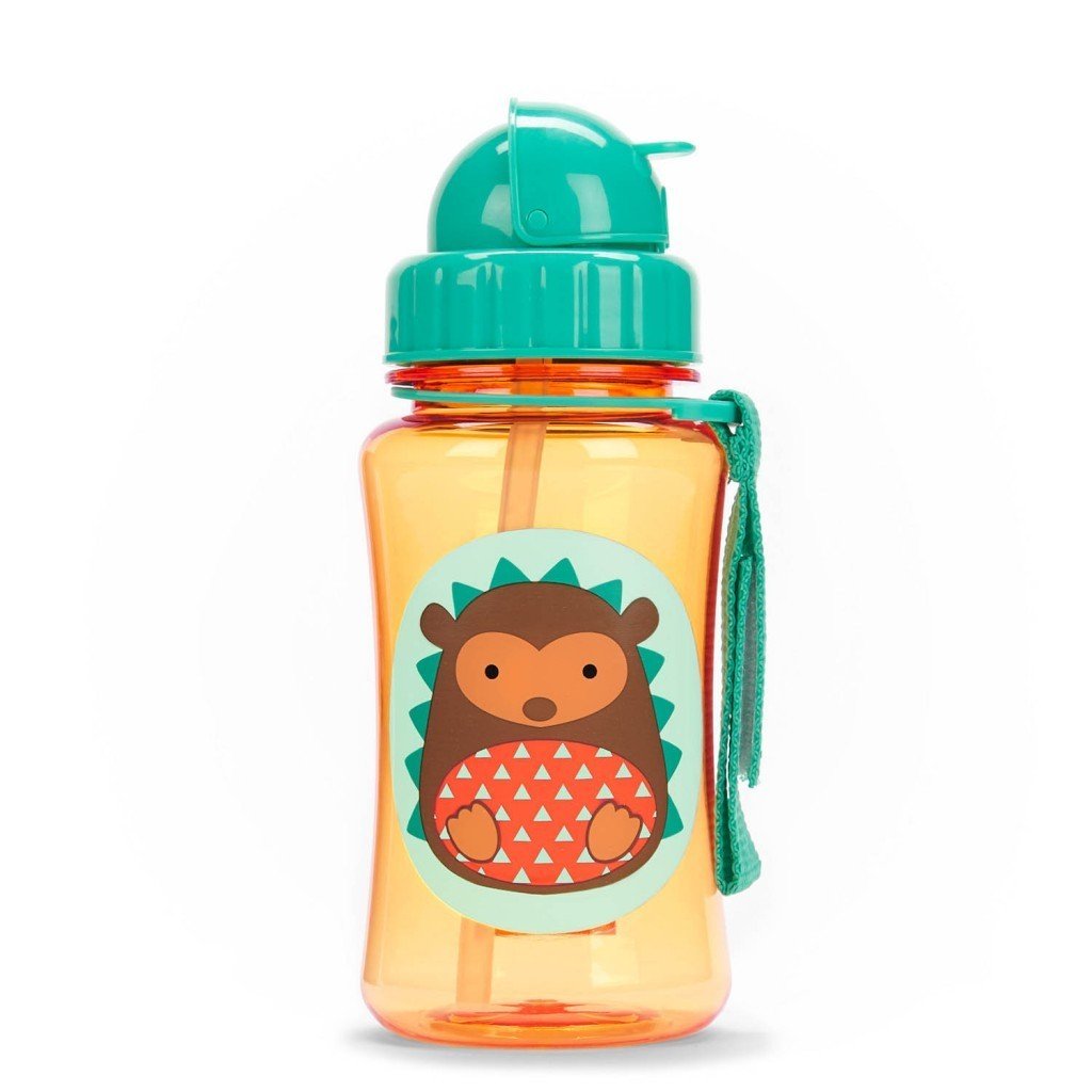 Skip Hop: Zoo Straw Bottle - Hedgehog image