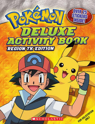 Deluxe Activity Book: Johto Edition by Katherine Fang image