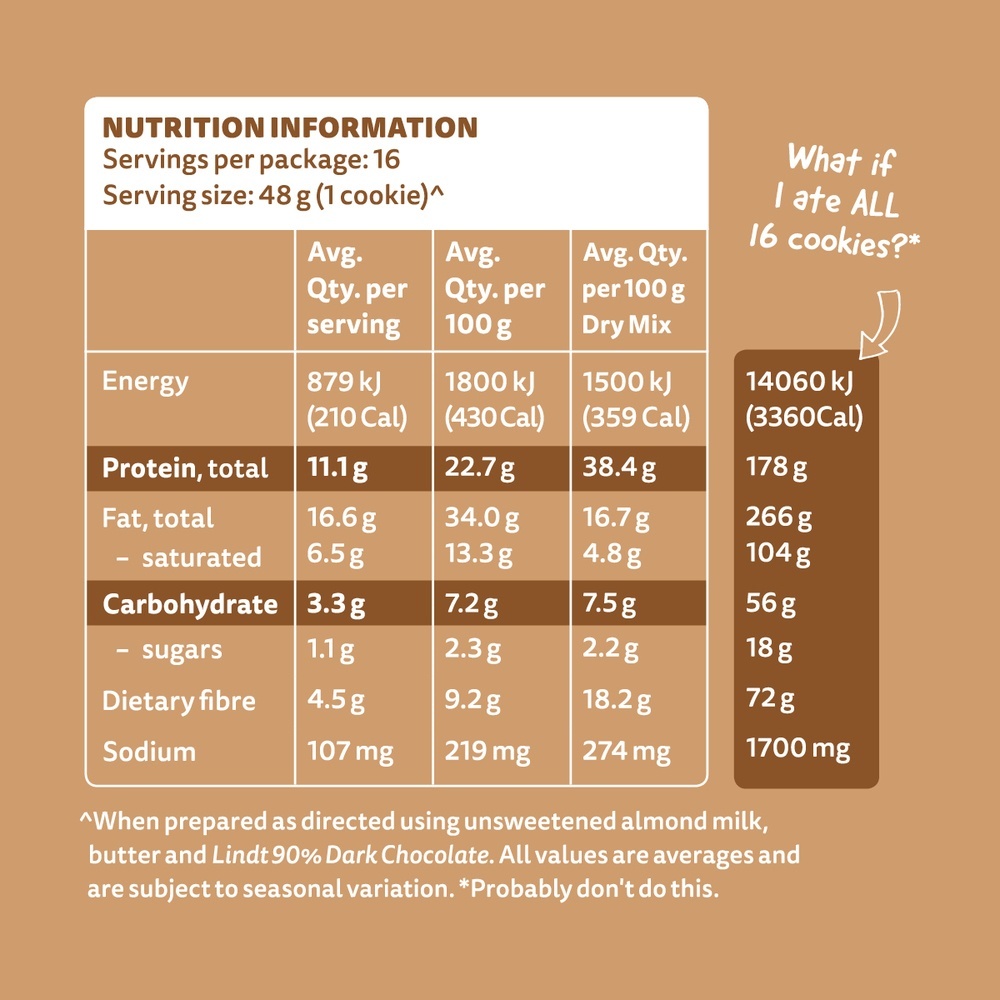 PBCo. Plant Based Protein Cookie Mix (350g) image